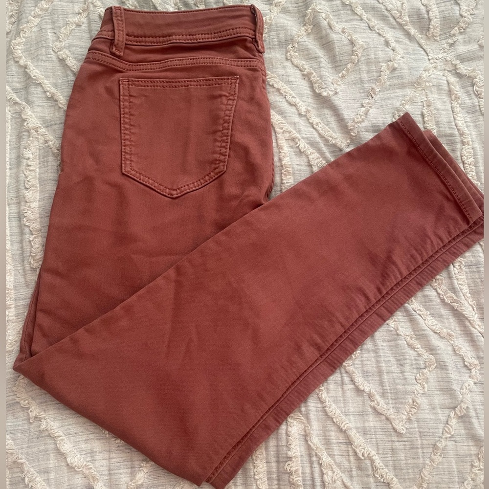 MISS ME signature skinny coral jeans